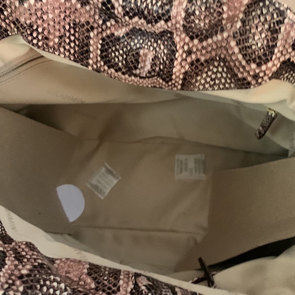 Brahmin Haiku Collection Renata Animal Print Leather Tote Bag - Picture 13 of 16